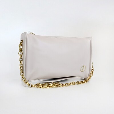 CINDY White Retro Rectangle Sling Bag / Shoulder Bag - I2 CINDY White Retro Rectangle Sling Bag / Shoulder Bag - I2