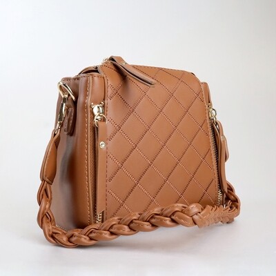 CINDY Brown Crossbody Sling Bag / Shoulder Bag - G2 CINDY Brown Crossbody Sling Bag / Shoulder Bag - G2