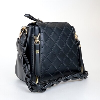 CINDY Black Crossbody Sling Bag / Shoulder Bag - G1 CINDY Black Crossbody Sling Bag / Shoulder Bag - G1