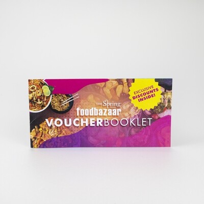 Foodbazaar Voucher Booklet - RM50