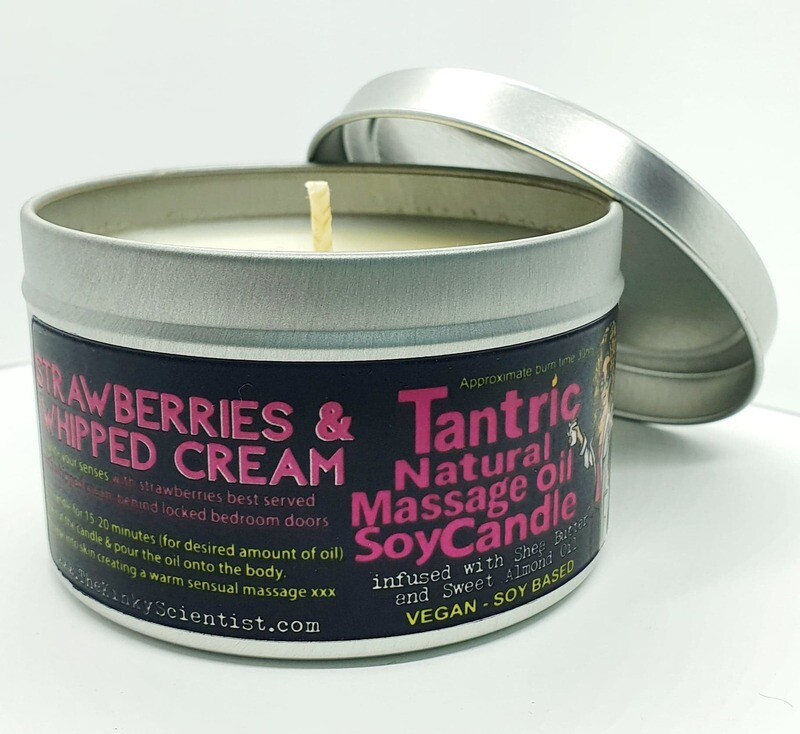 Tantric Natural Soy Massage Candle 180g | Various Scents