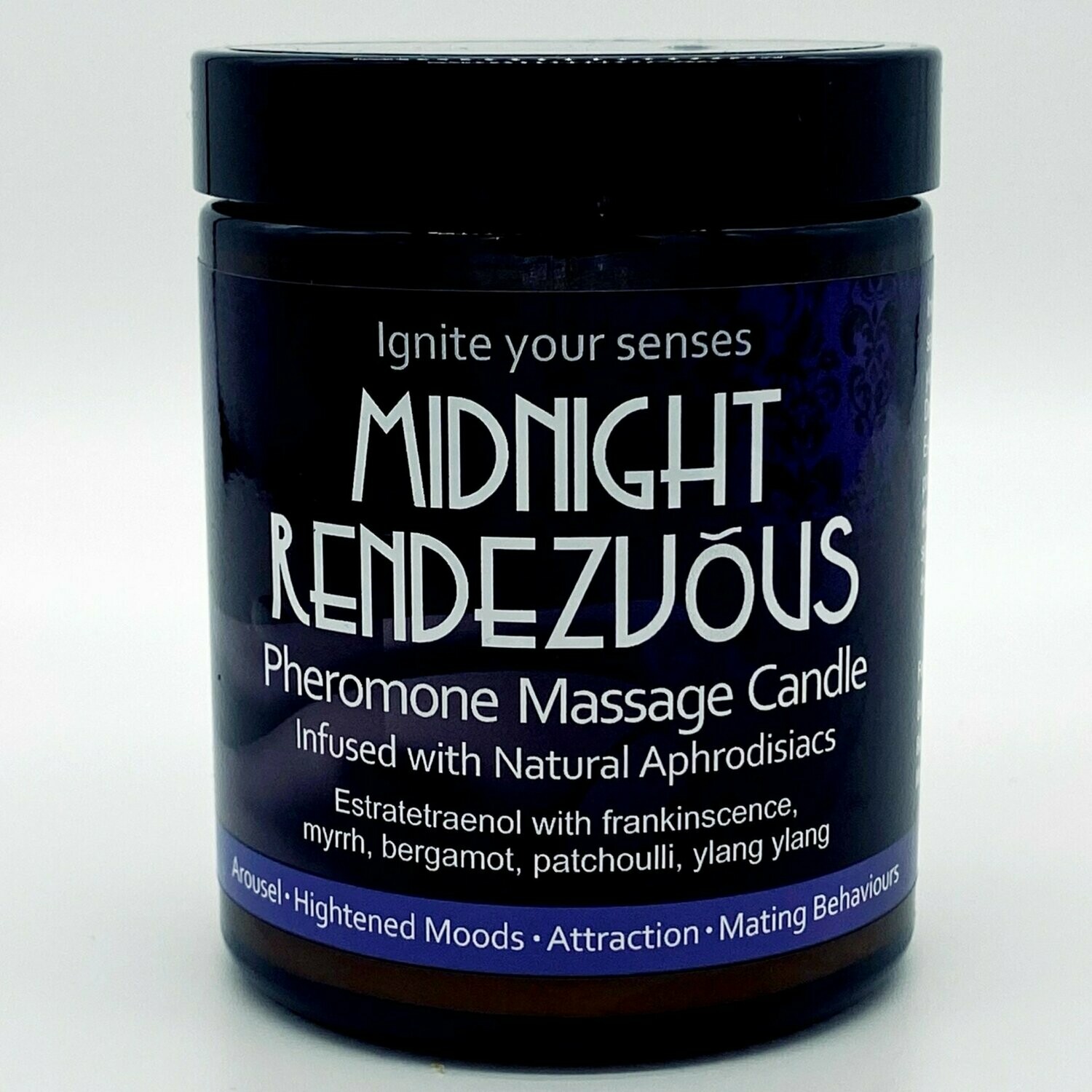 Pheromone Massage Candle - Midnight Rendezvous