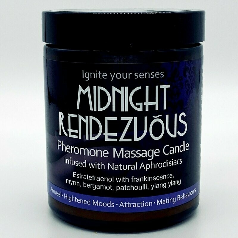 Pheromone Massage Candle - Midnight Rendezvous