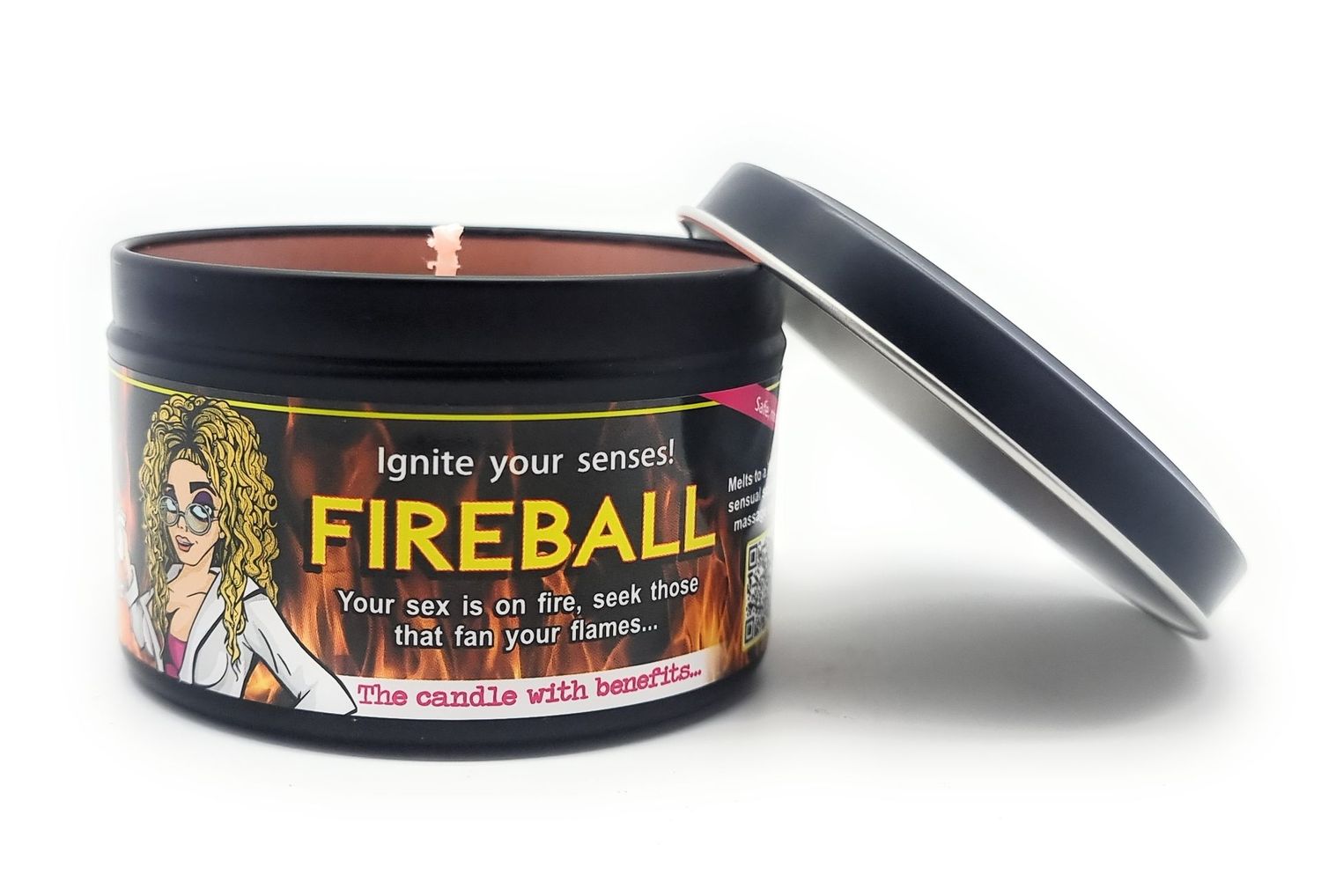 Tantra Sensual Massage Candle | Fire Ball