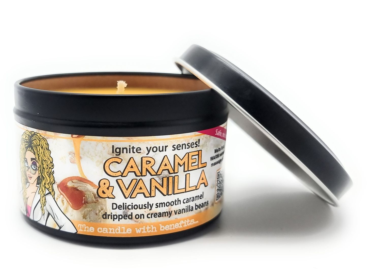 Tantra Sensual Massage Candle | Caramel Vanilla