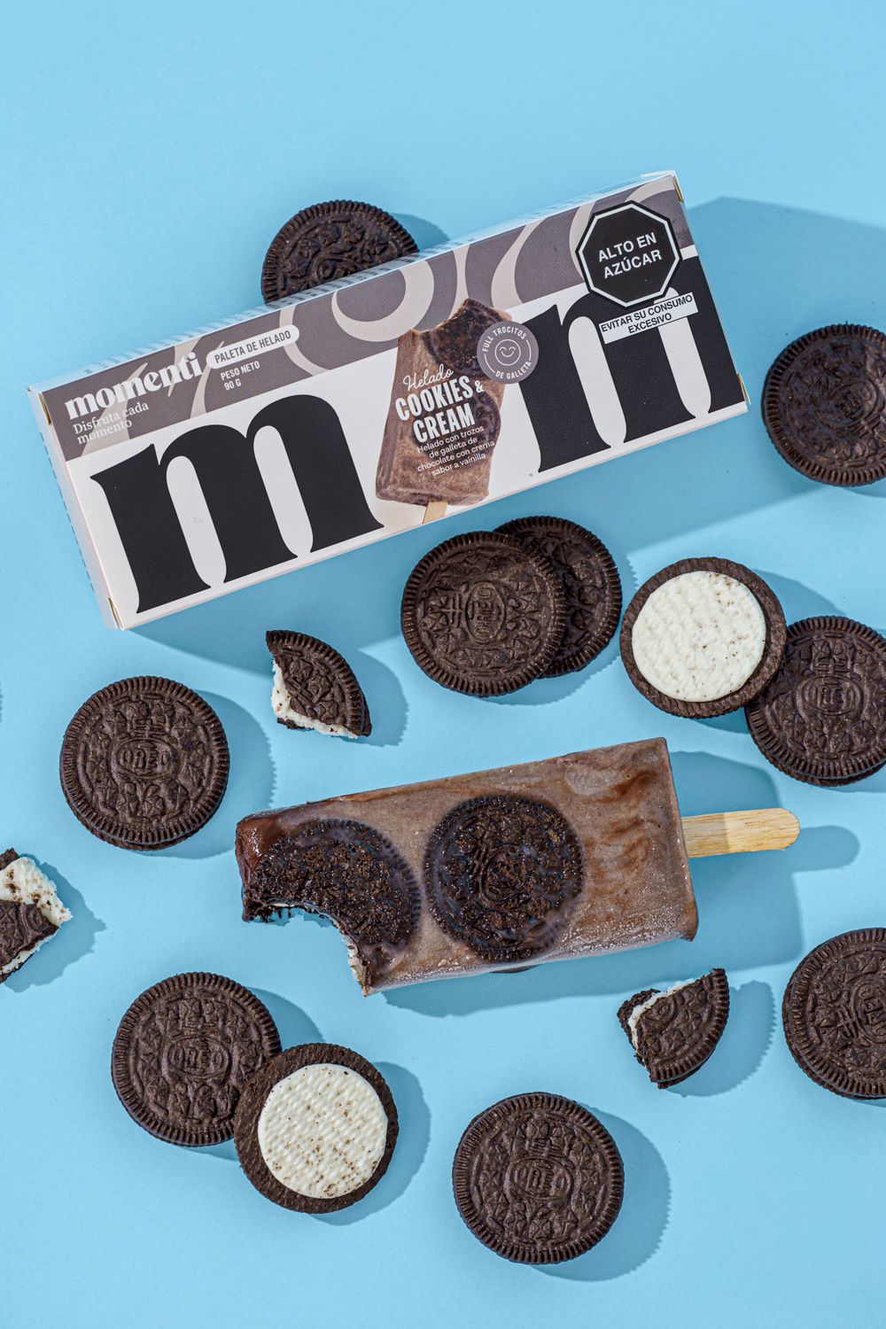 Paleta Cookies &amp; Cream