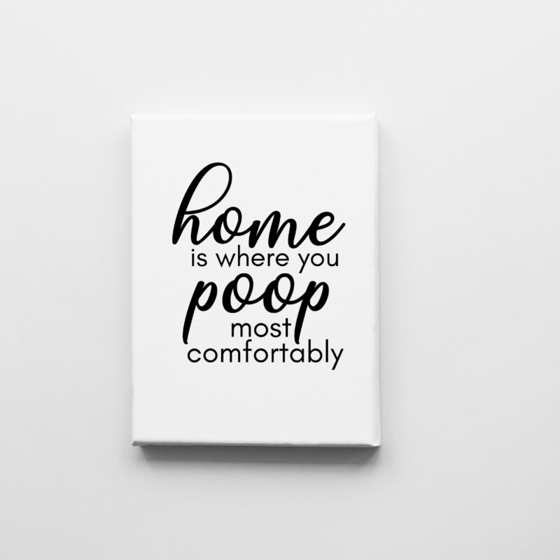 Home is where you poop most comfortably