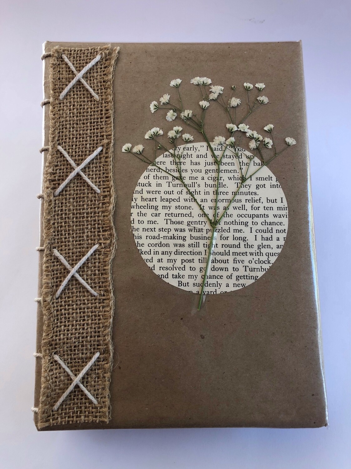 A5 Gypsophila flower journal
