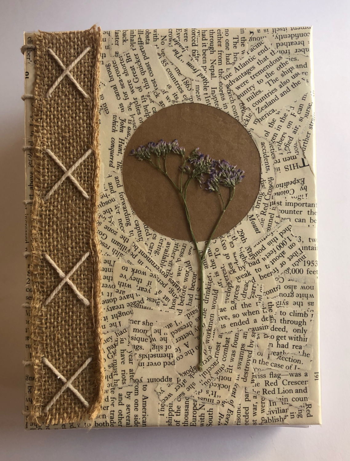 A5 Limonium Flower Journal