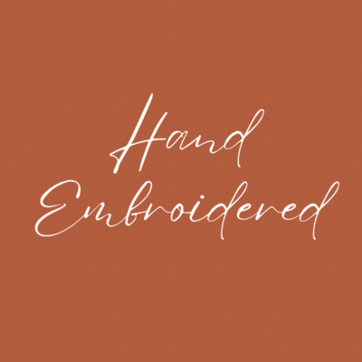 Hand embroidered Journals