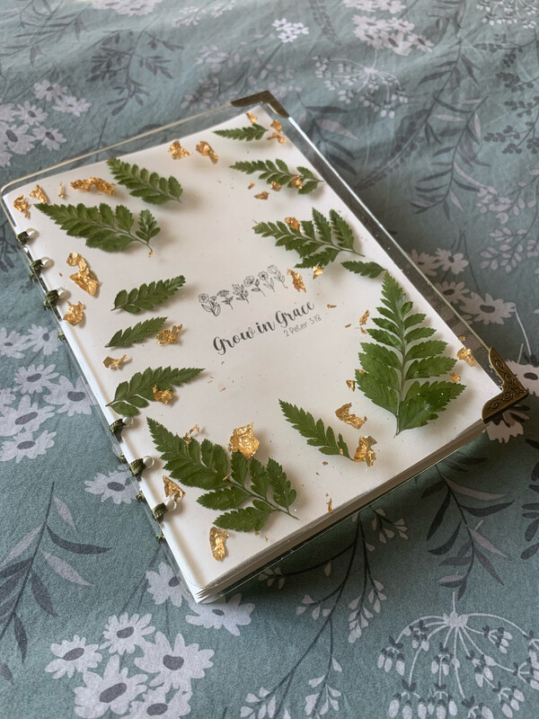 Resin Journal Ferns
