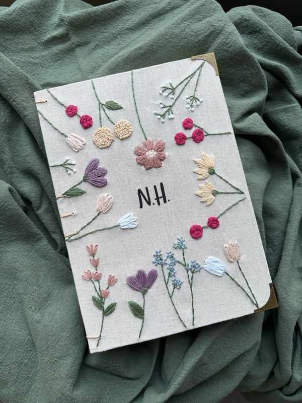 Flower Frame Journal Pink Edition