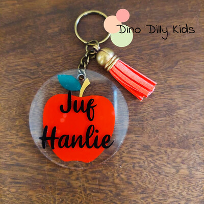 Keychains (Acrylic with Permanent Vinyl)