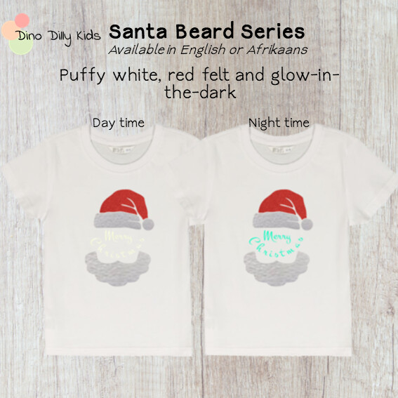 Santa Beard Christmas shirts (starting from R100)