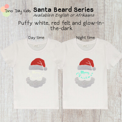 Santa Beard and Shoes Christmas shirts