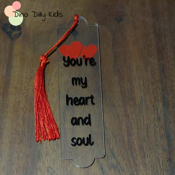 Valentine's Day Bookmark - Heart & Soul