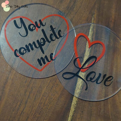 Valentine's Day Coaster - Hearts