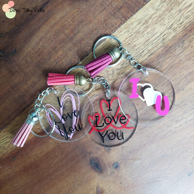 I Love You - Valentine's Day Keychains