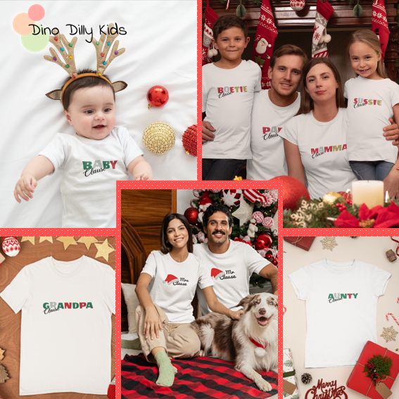 Family Clause Christmas shirts (starting from R90)