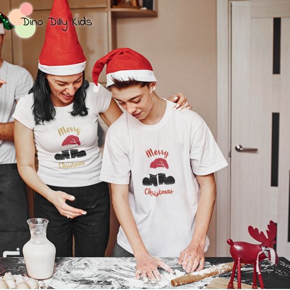 Santa Shoes Christmas shirts (starting from R100)