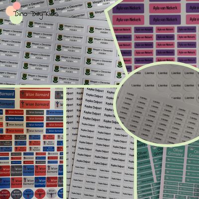 Waterproof Name Labels (starting from R50)