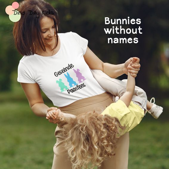 Easter Three Bunnies Shirts and Bodyvests