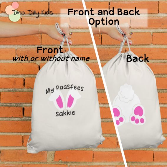 Easter Egg Hunt Bags - Bunny Ears and Tail  starting from