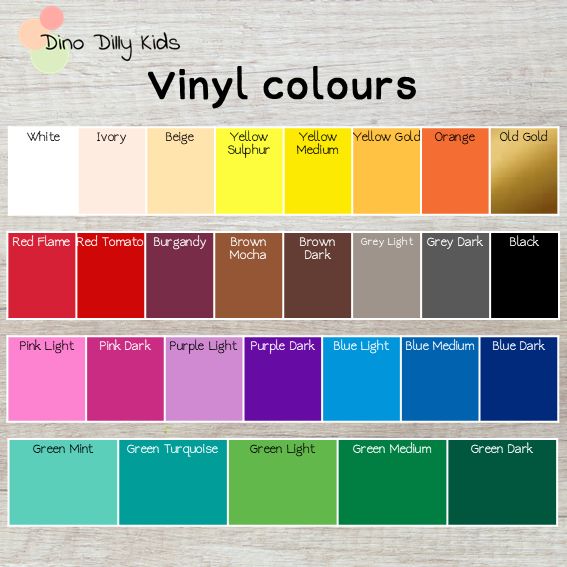 Permanent Vinyl Sticker Cut-outs starting from