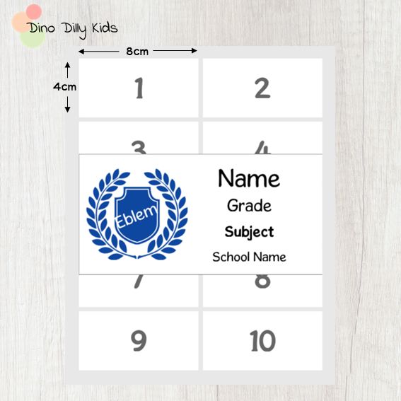 Book Subject Labels