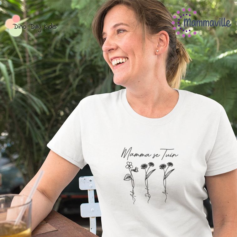 Mom Shirt - Mommy&#39;s Garden / Mamma se Tuin