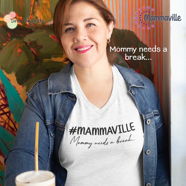 Mom Shirt - #mammaville - Phrases