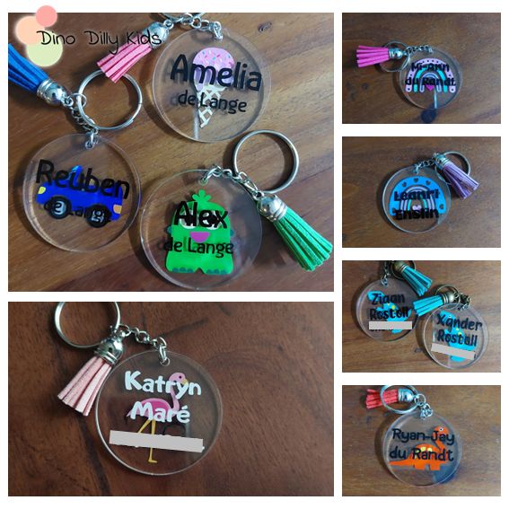 Keychains - Kids Themes