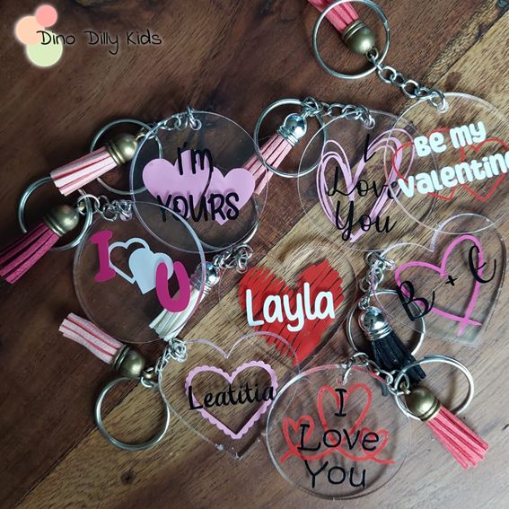 Keychains - Valentine&#39;s Day Themes
