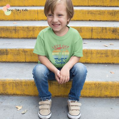 Boy Shirt - Let's Get Surfin'