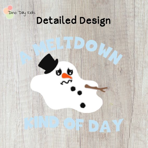 Boy Shirt - Meltdown Kind of Day