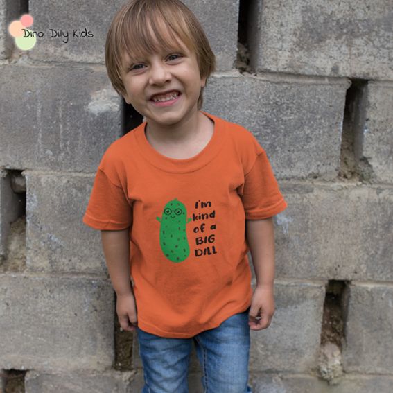 Boy Shirt - I&#39;m Kind of a Big Dill