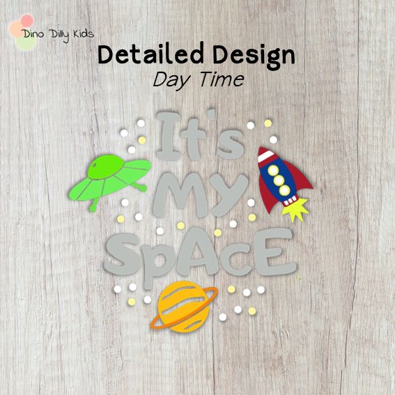 Boy Shirt - It's My Space - Glow-in-the-Dark