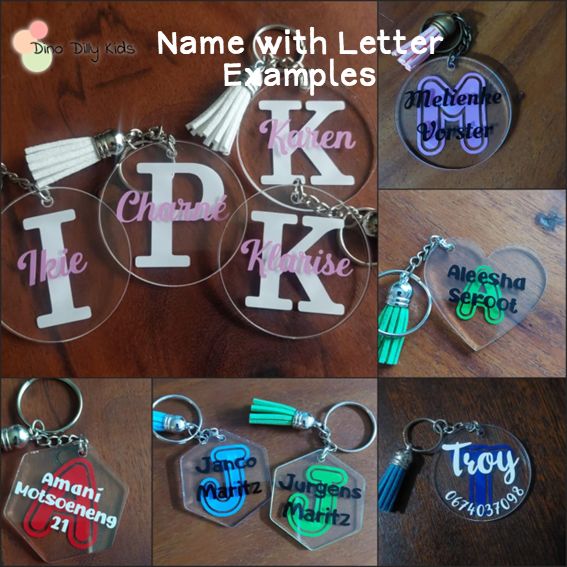 School Bag Tags / Keychains
