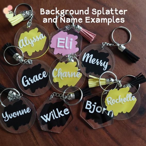 School Bag Tags / Keychains