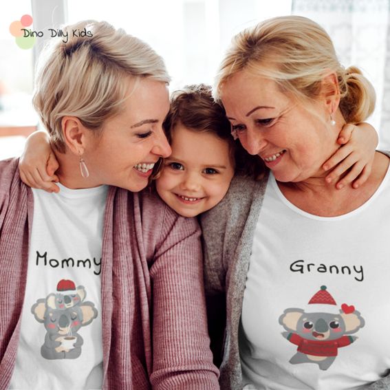 Christmas Shirt - Koala Family