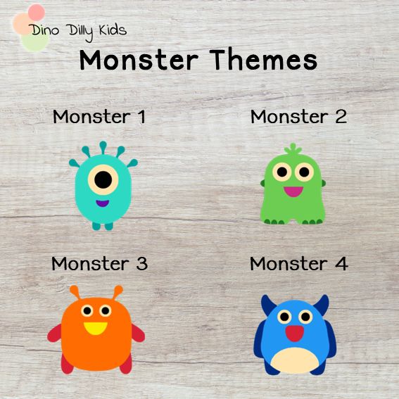 Keychains - Monster Themes