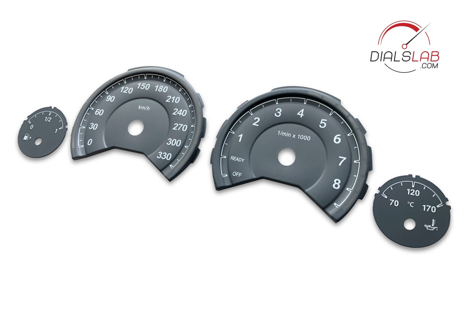 3D BMW F8x, M3, M4 dials - From MPH to km/h conversion