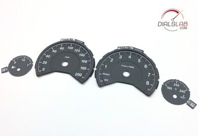 3D BMW F8x, M3, M4 dials - MPH