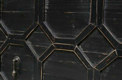 BEQUEST TV UNIT WOOD BLACK