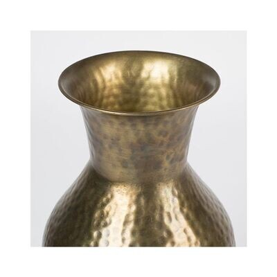 VASE DUNJA ANTIQUE BRASS L