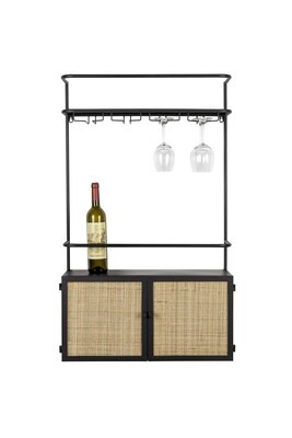 WALL WINE SHELF GUUJI