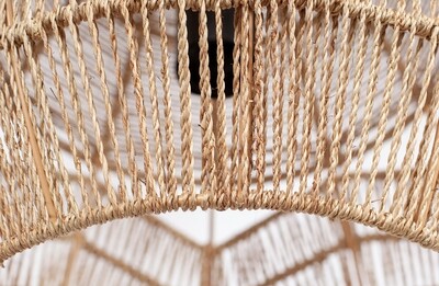 ADELAIDE HANGING LAMP NATURAL Ø25CM