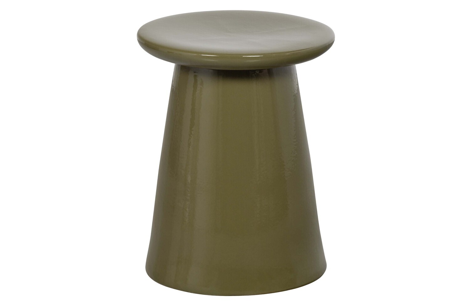 BUTTON SIDETABLE, COLOR: WARM GREEN