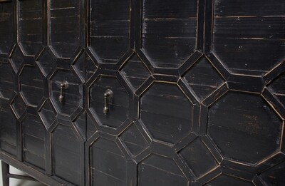 BEQUEST SIDEBOARD WOOD BLACK
