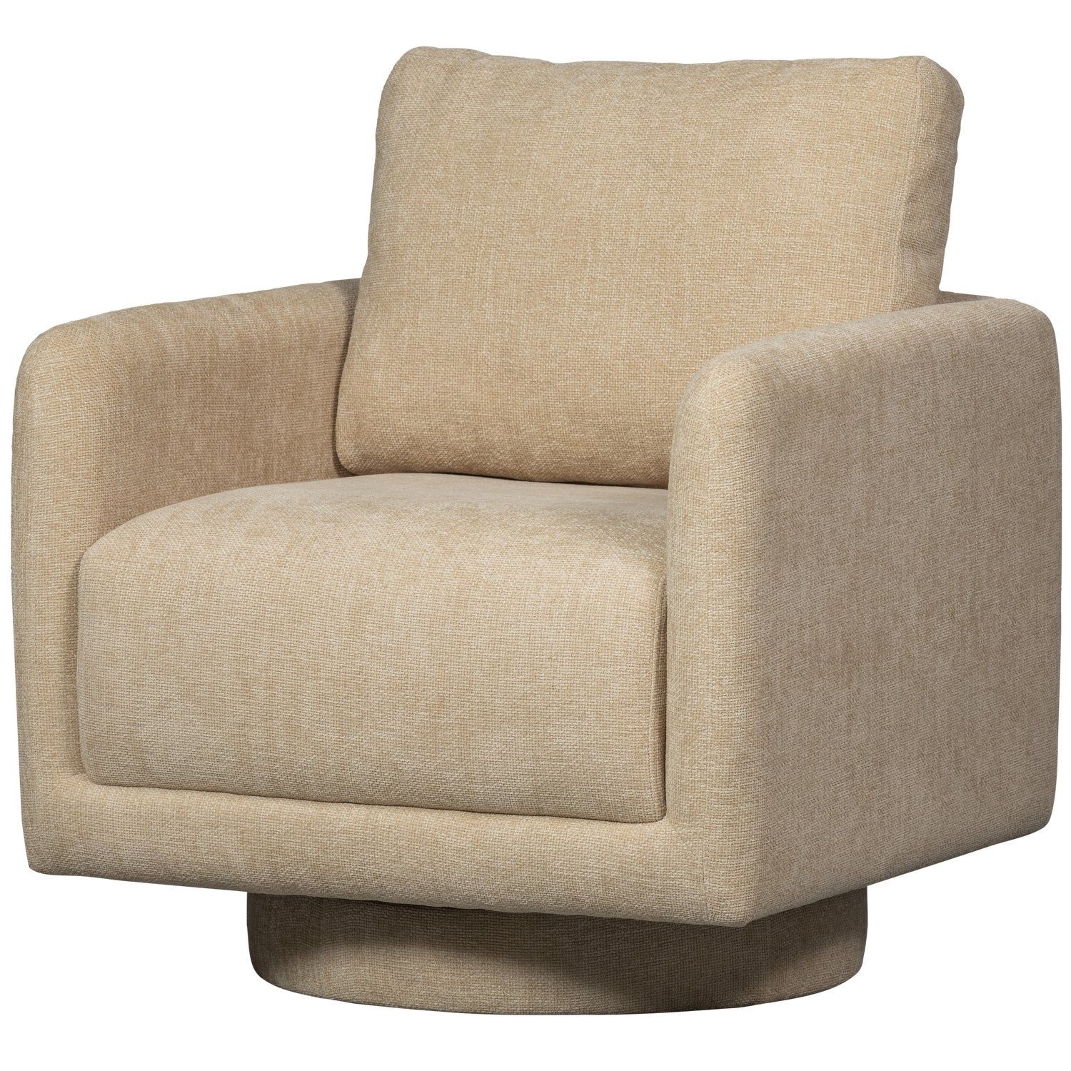 OSCAR TURN ARMCHAIR, COLOR: NATURAL